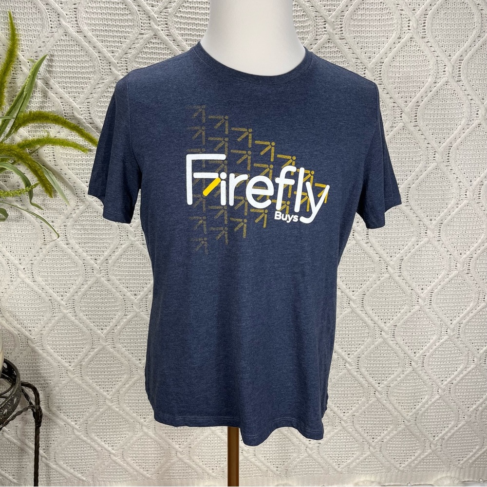 NWT CUSTOME INK‎ | Graphic Men's T-shirt Blue XL